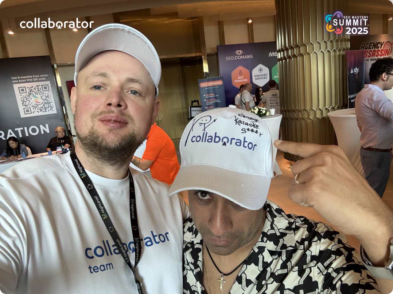 Емоції на конференції, селфі